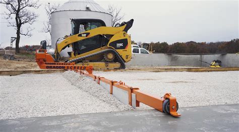 asphalt screed for skid steer|Dragon Screed: Skid Steer Powered Concrete Screed Machines.